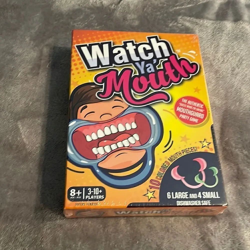 NEW Watch Ya mouth board game